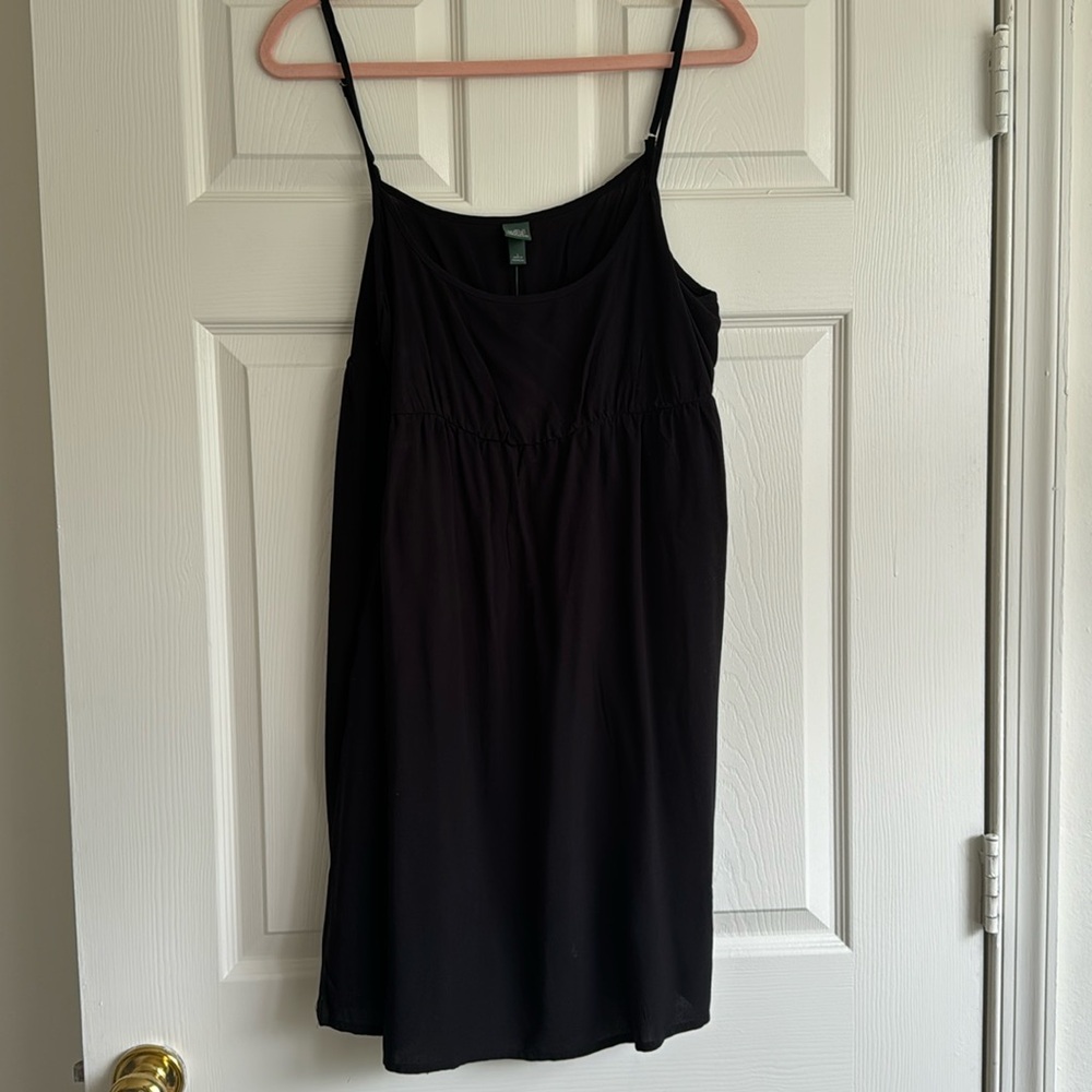 Wild Fable. NWT. Size Large. Black Mini Dress/Cover Up.